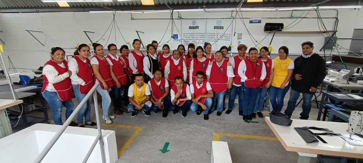 Equipo de EDESEG en producción